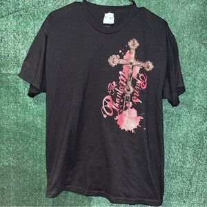 vintage Y2K Phantom Pains Black Shirt L Punk Hardcore SXE Band Tees